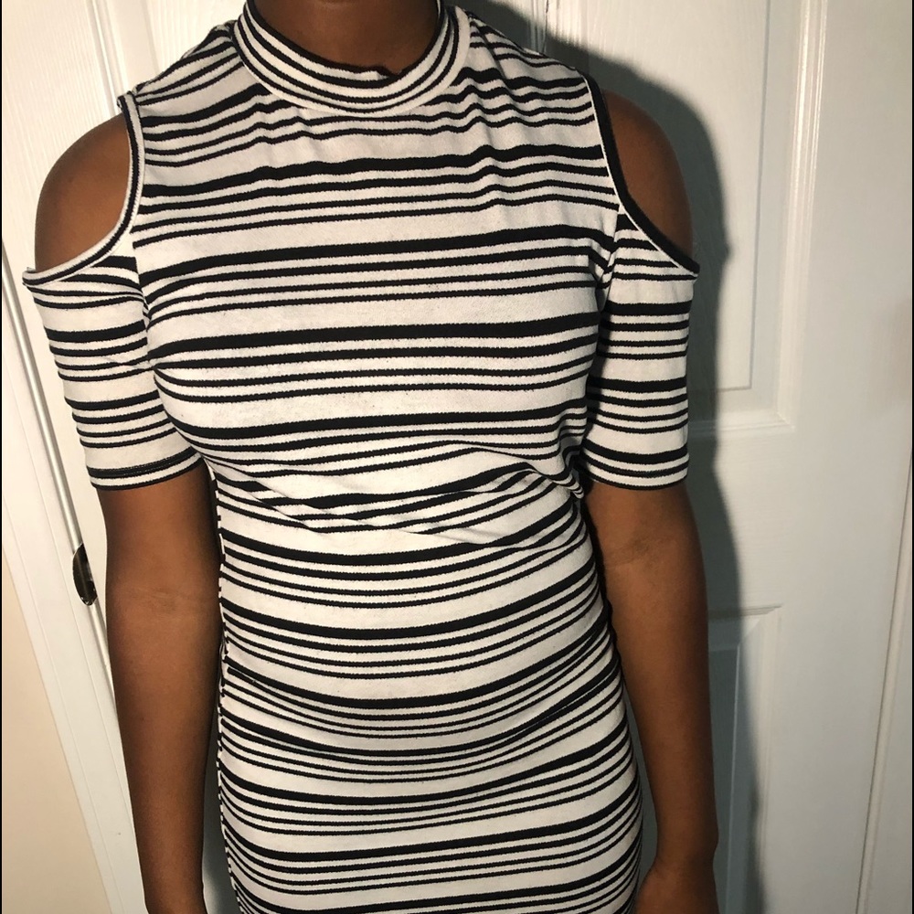 off the shoulder dress